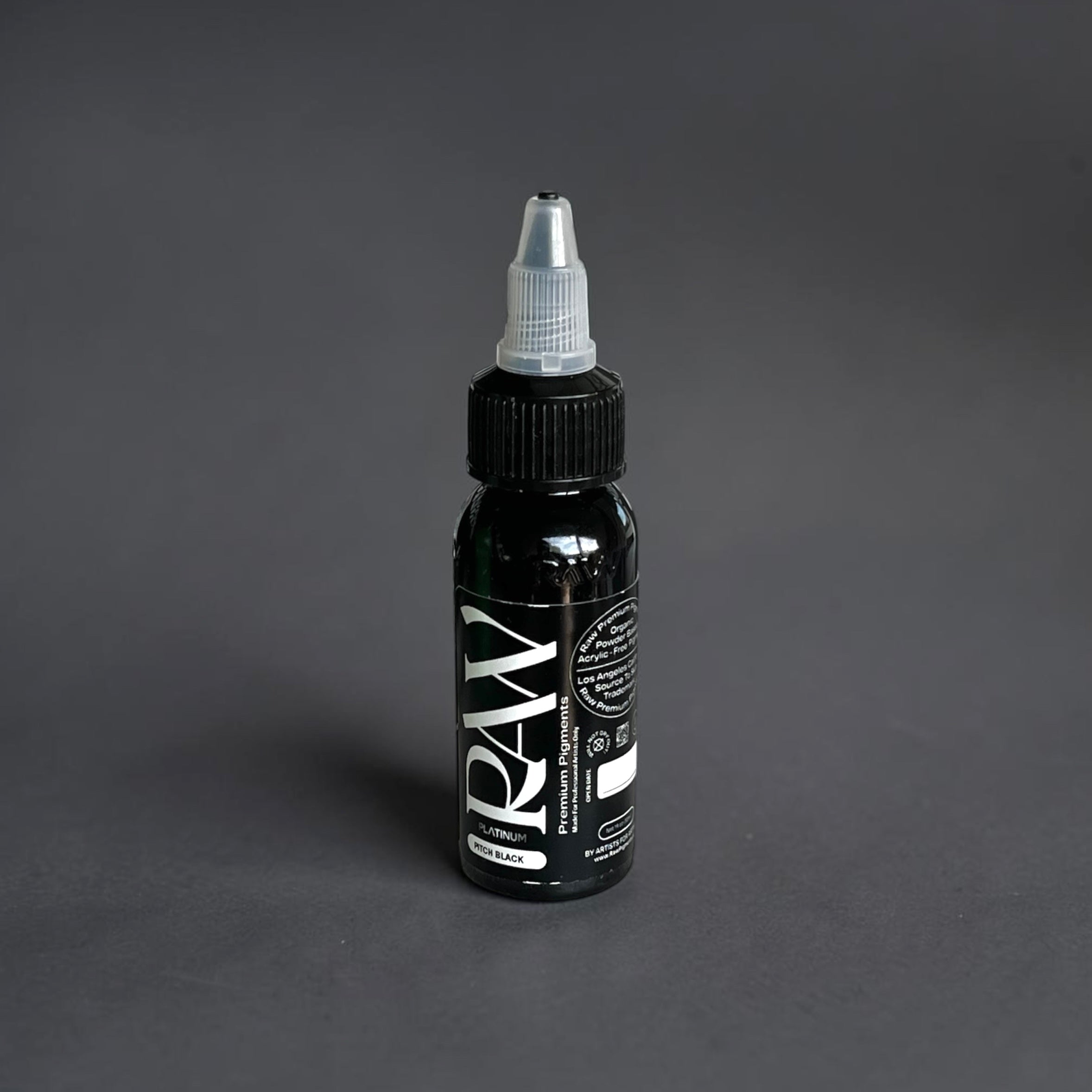 RAW PIGMENTS - PLATINUM PITCH BLACK (30ml-60ml)