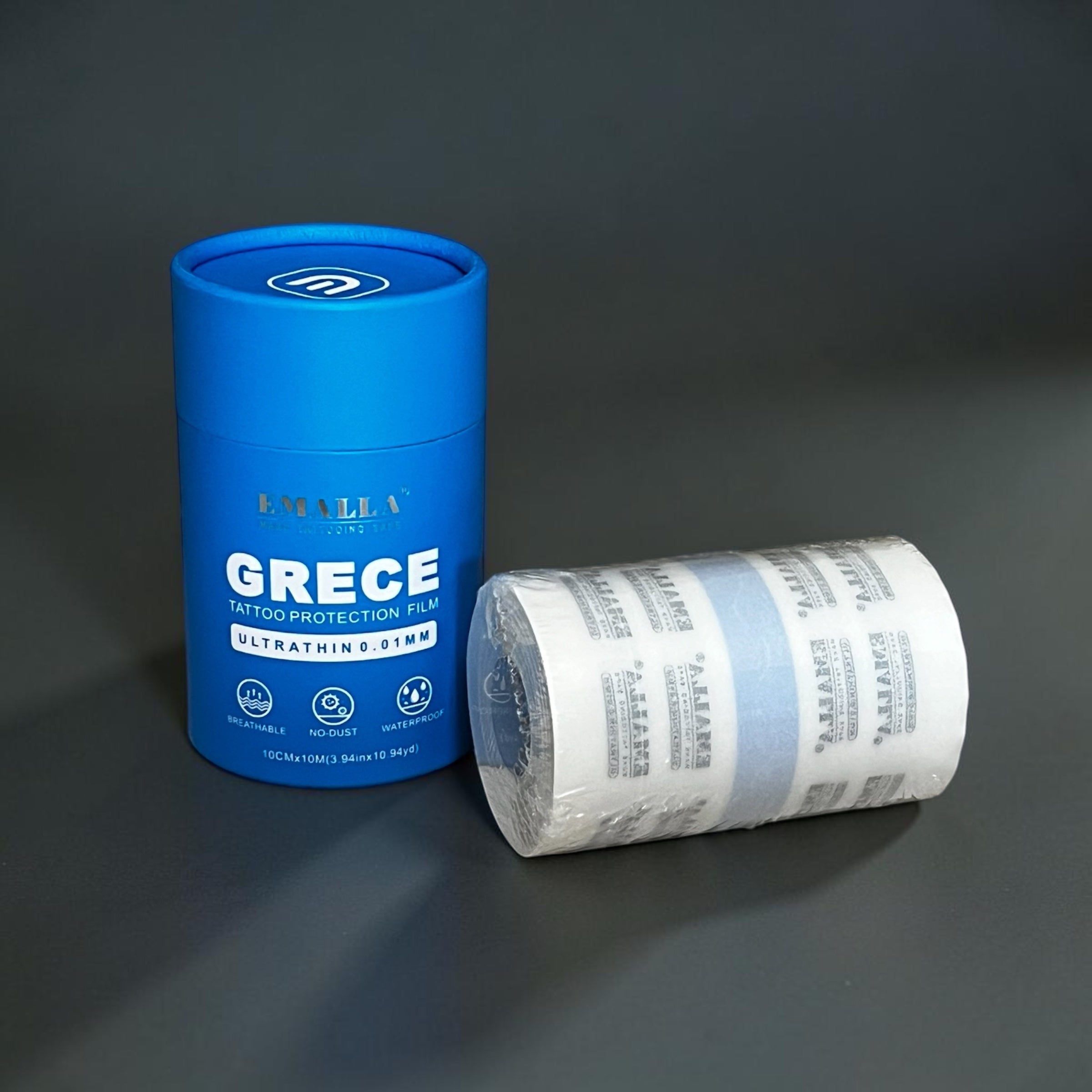 EMALLA GRECE Tetoválásvédő Fólia (10 cm x 10 m)